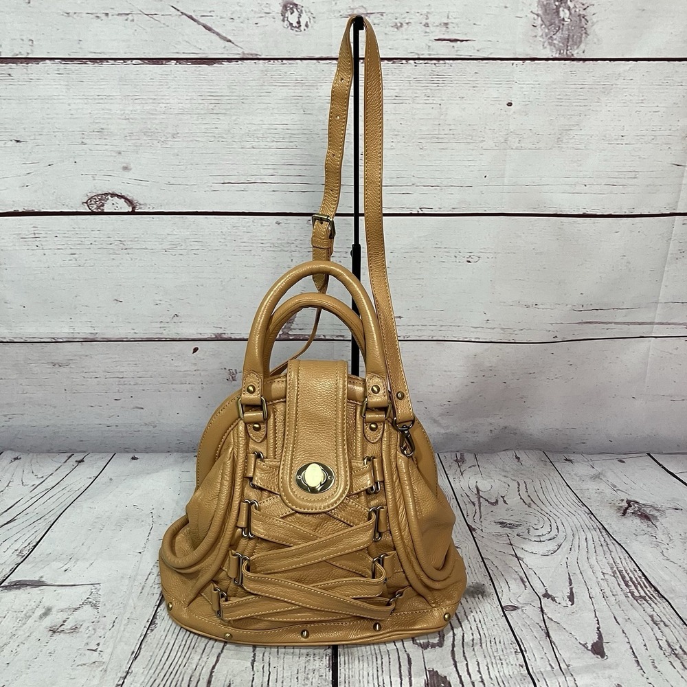Follis Laced Julia Leather‎ Bag Convertible Backpack Purse InStyle Feature